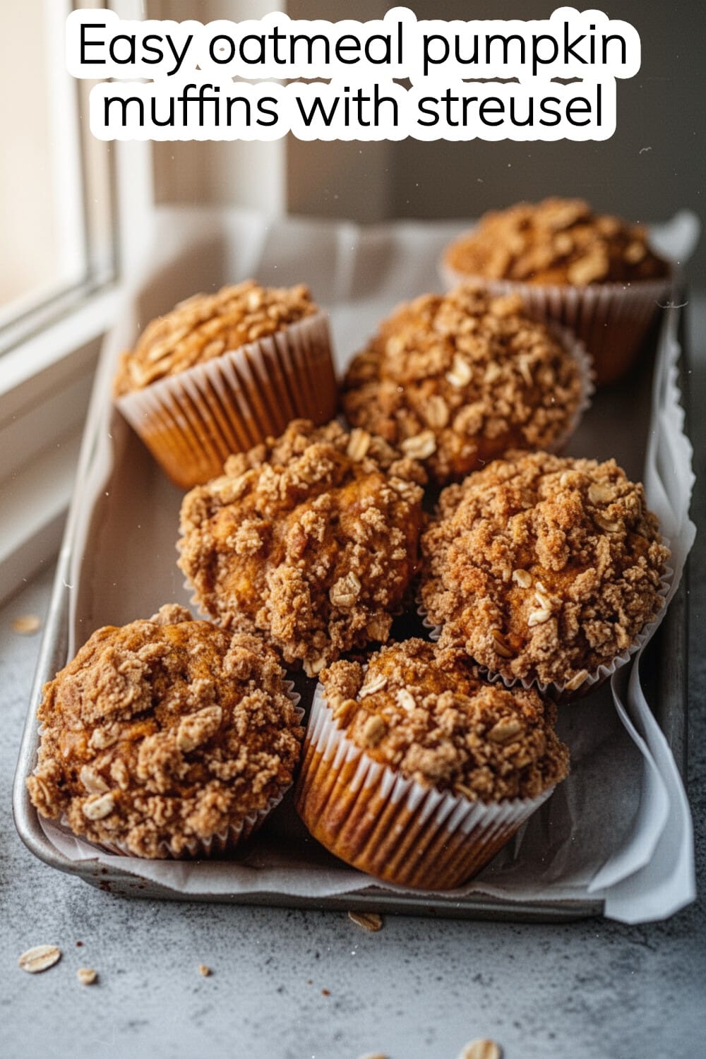 oatmeal pumpkin muffins easy