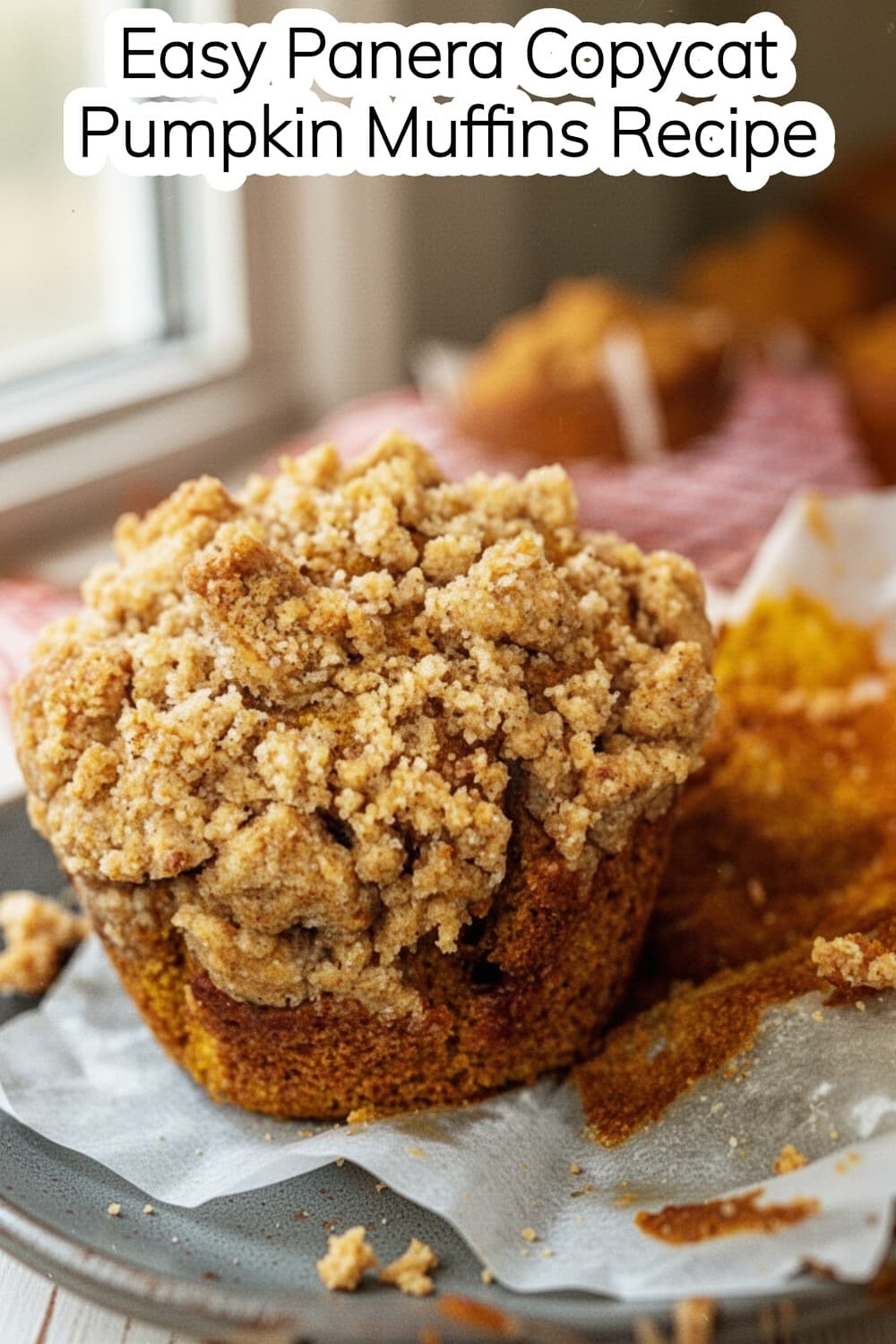 panera copycat pumpkin muffins