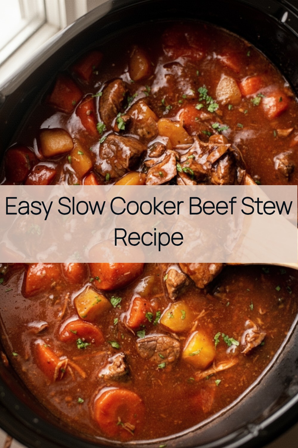slow cooker beef stew