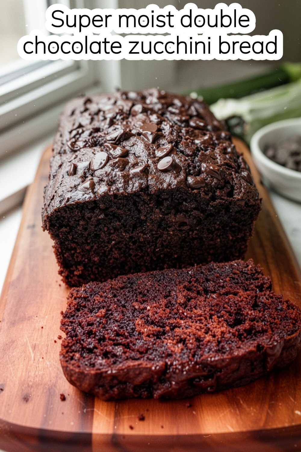 Super Moist Double Chocolate Zucchini Bread: A Delightful Treat 1 super moist double chocolate zucchini bread
