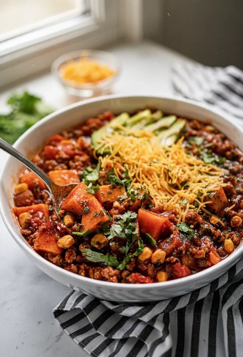 Sweet Potato Turkey Chili: A Hearty Delight